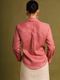 Elvira Baby Coral Blouse