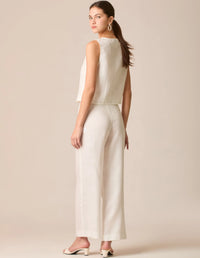 Polinesia Long Pants Pearl White