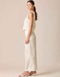 Polinesia Long Pants Pearl White