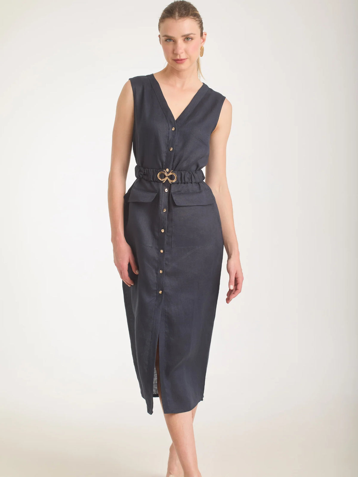 Bimini Long Dress Navy