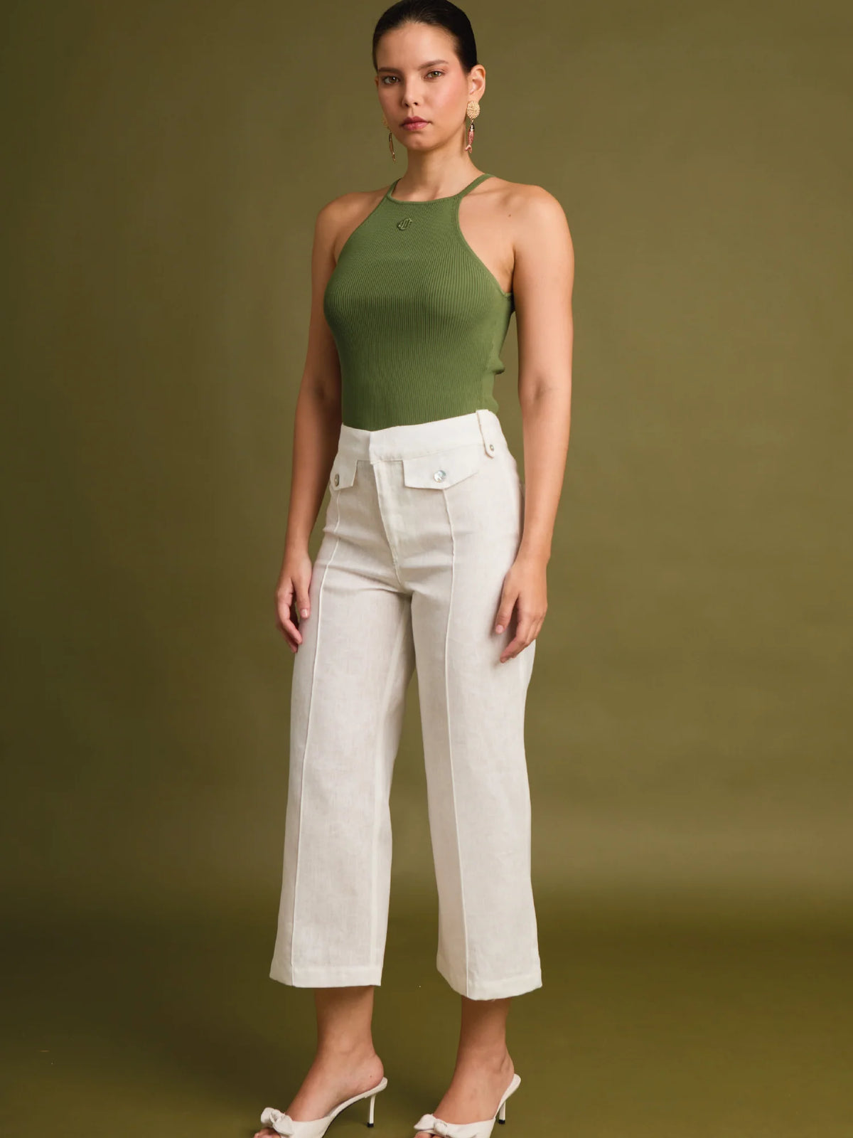 Tunisa White Pants