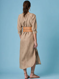 Spiaggia Dress Brown