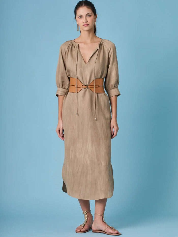 Spiaggia Dress Brown