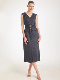 Bimini Long Dress Navy