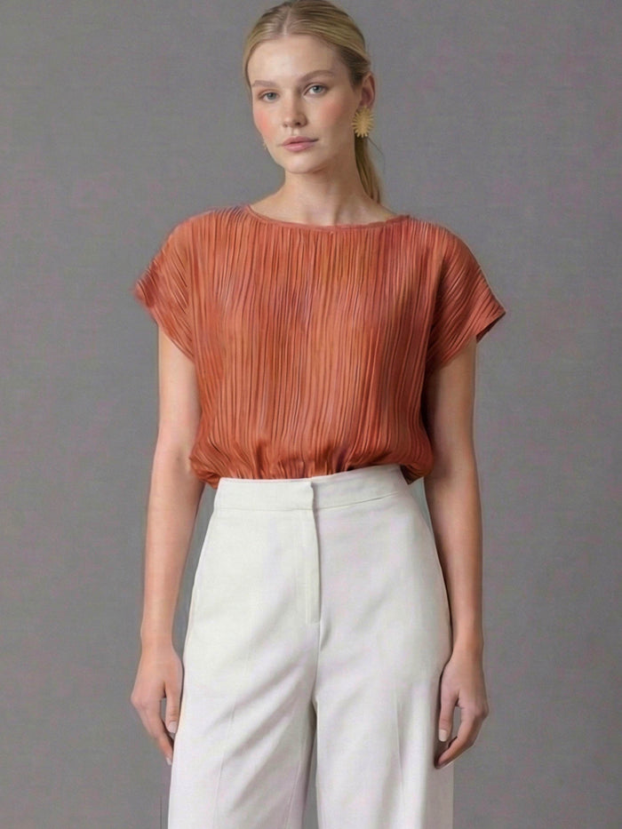 Dilana Blouse Terracotta