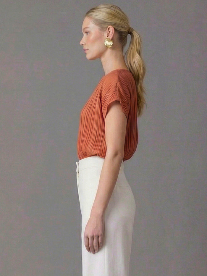 Dilana Blouse Terracotta