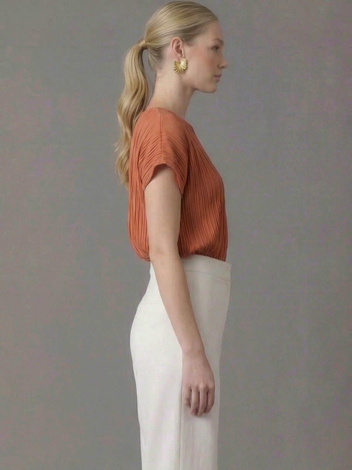 Dilana Blouse Terracotta