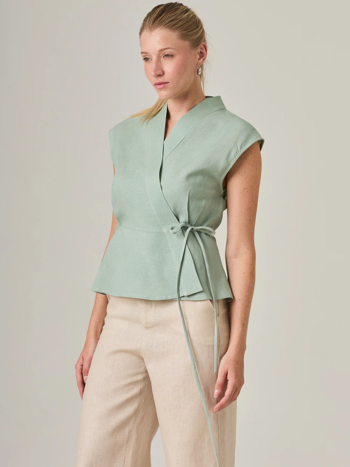 Rodite Blouse Mint Green
