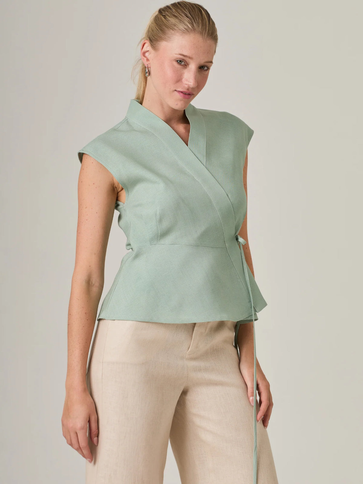 Rodite Blouse Mint Green