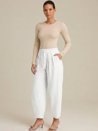 Gioco White Pants