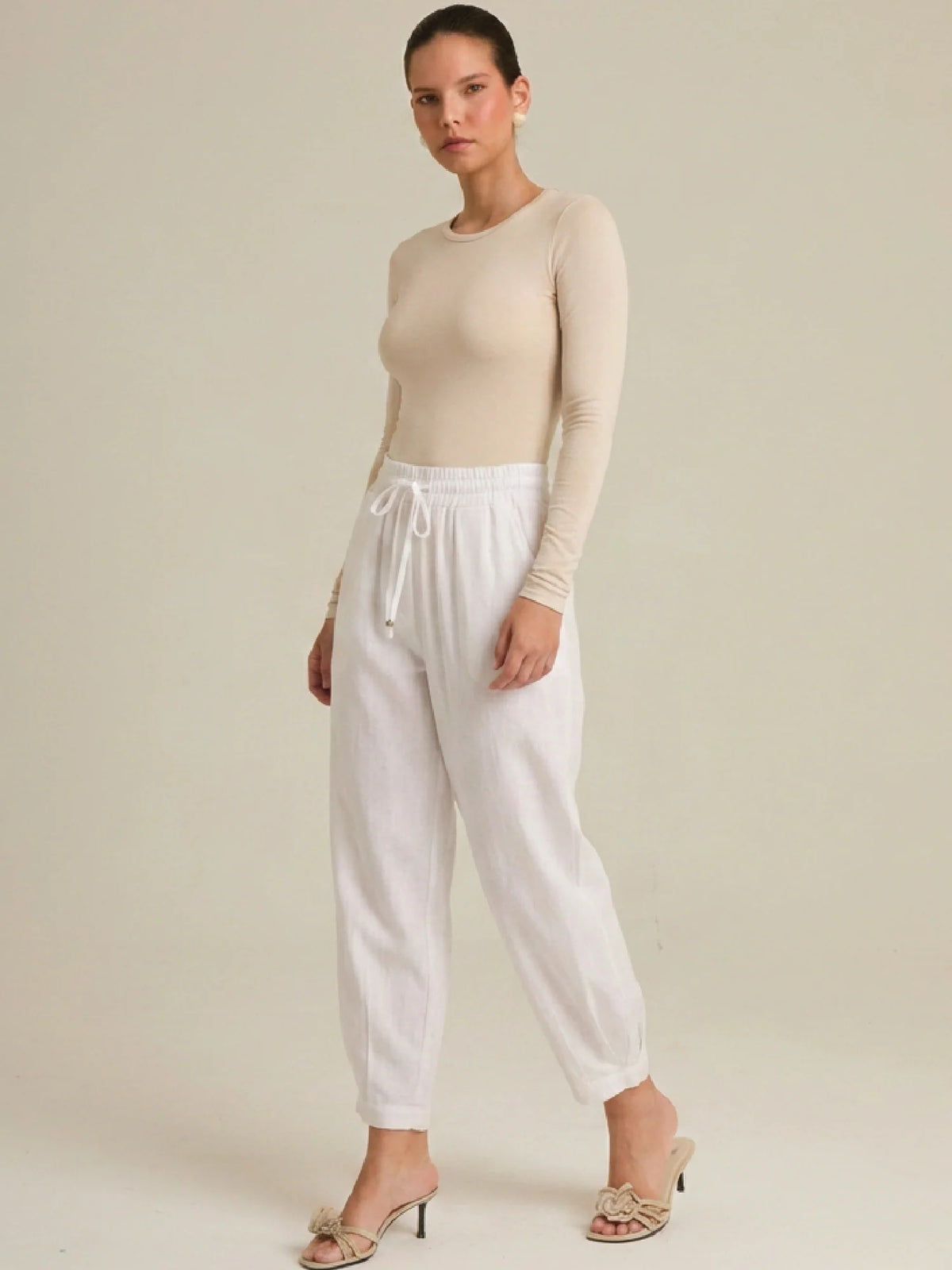 Gioco White Pants