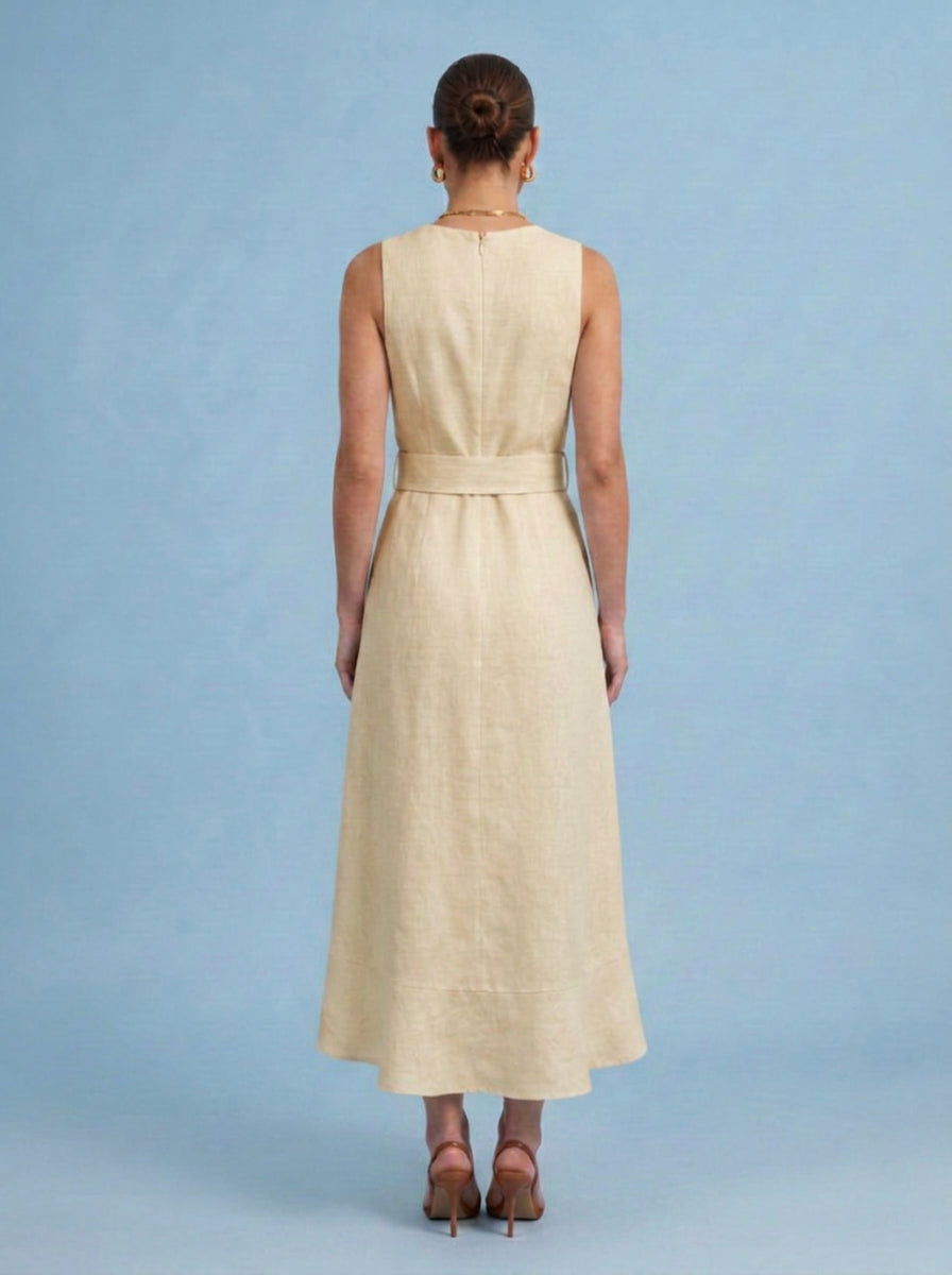 Oriana Vainilla Dress