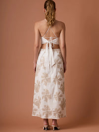 Marisole Long Dress White