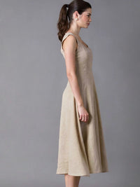 Amantea Sand Long Dress