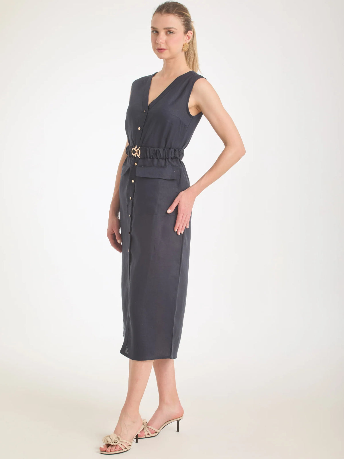 Bimini Long Dress Navy