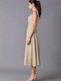Amantea Sand Long Dress