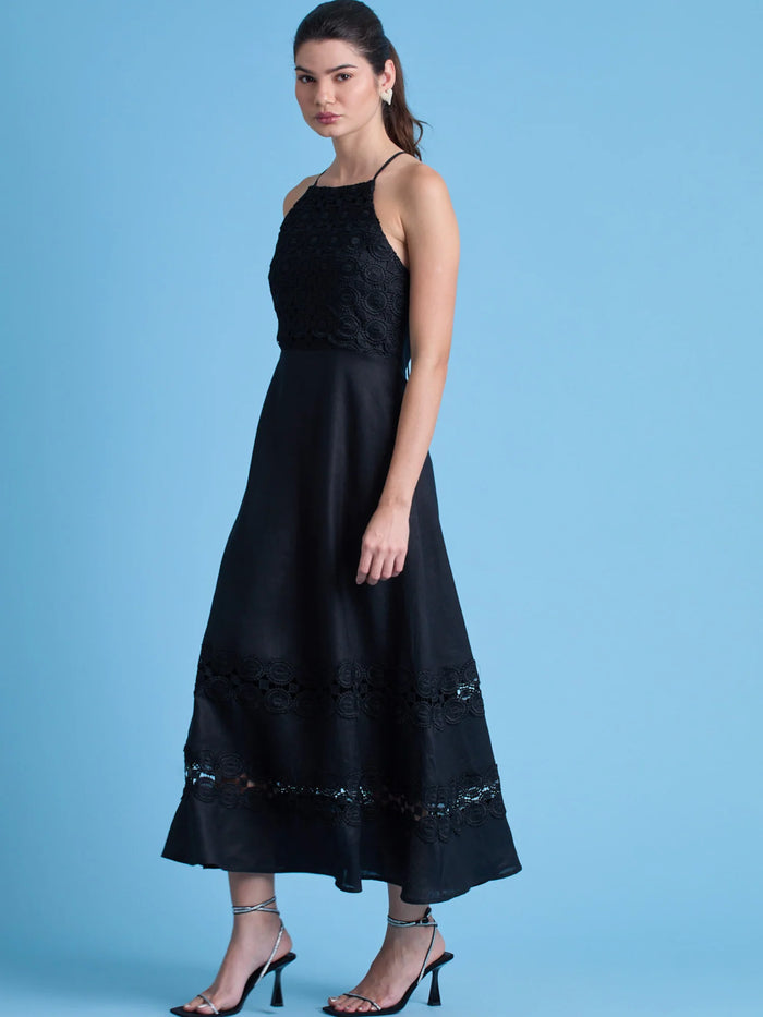 Martini Black Long Dress